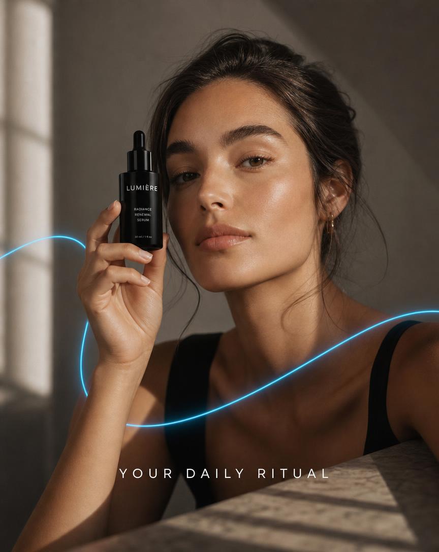 Lifestyle — AINAR X example social advertisement design